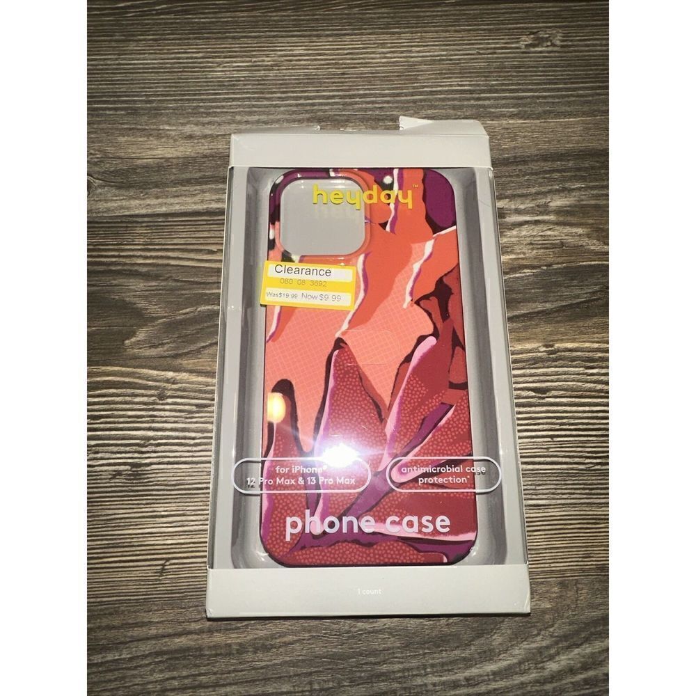 Heyday Phone Case for iPhone 12/13 pro max. New in box.